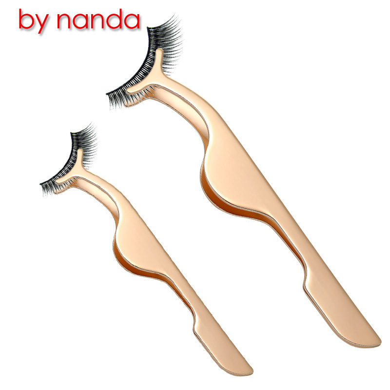 by nanda心宠系列假睫毛辅助器 13g睫毛夹子眉毛镊子美妆工具