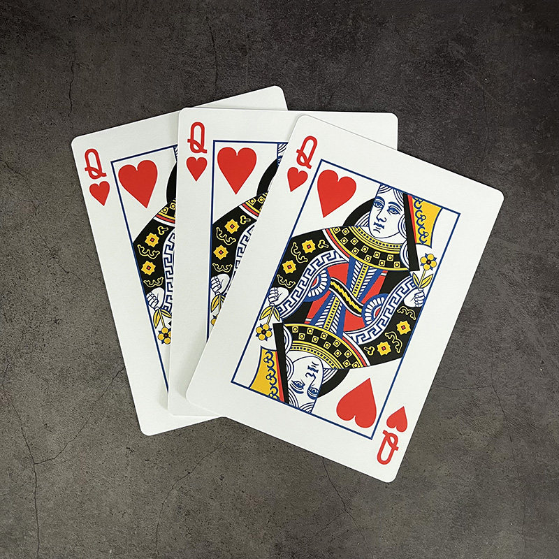 经典三张牌升级版trick with 3 card近景小剧场年会儿童 魔术道具