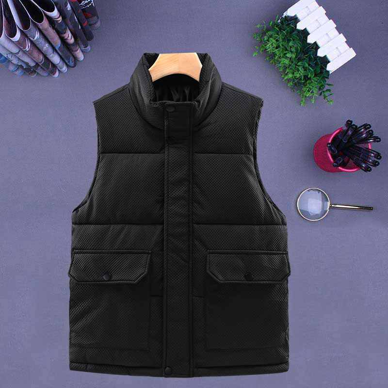 羽绒棉马甲男秋冬休闲马夹背心