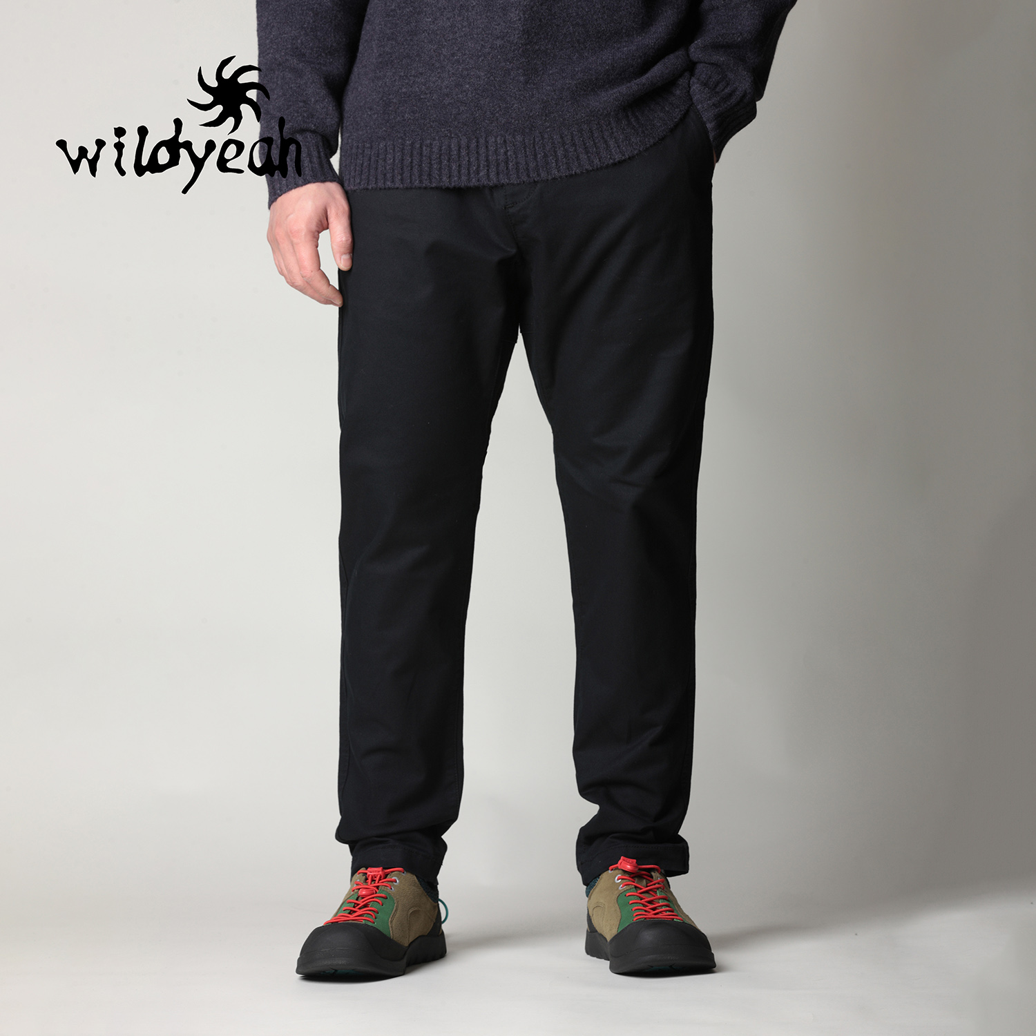 野也wildyeah弹力户外休闲裤