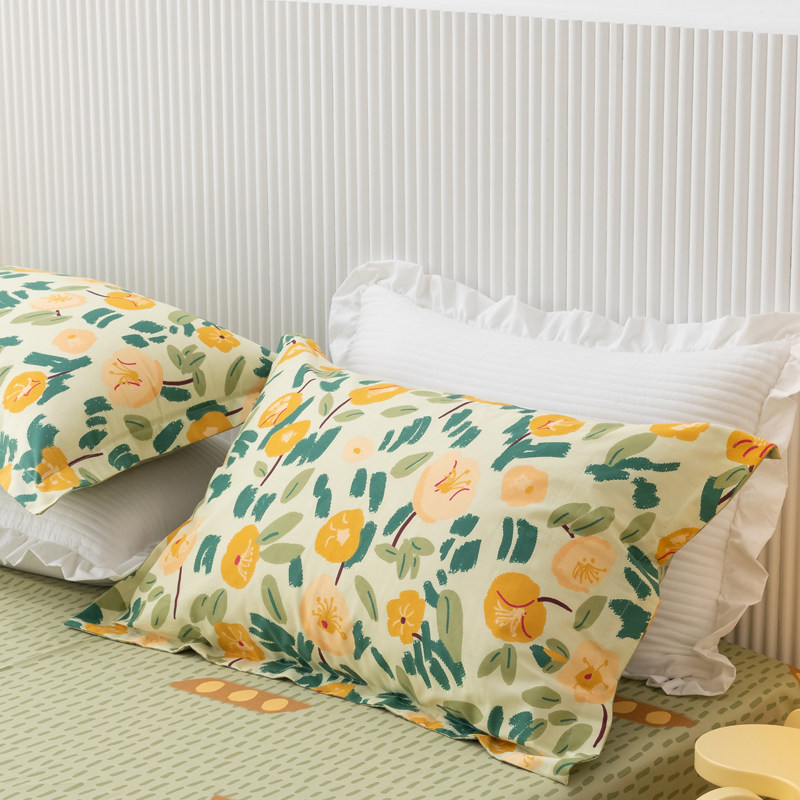 Vỏ gối cotton bohemia vỏ gối một người 48*74 vỏ gối gia dụng 2 chiếc 1 cặp mua