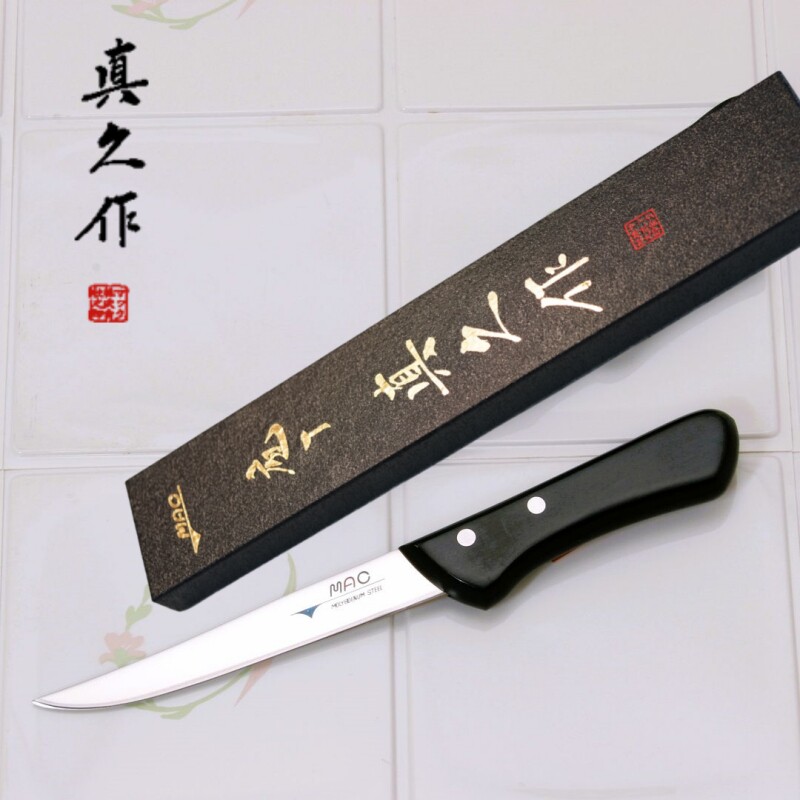 真久作剔骨刀15cm日本原装进口分肉刀牛肉羊肉片火腿硬度60hrc