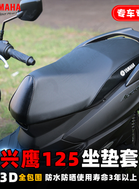 雅马哈兴鹰125 改装3D坐垫套 防水防晒保护原厂坐垫 专车专用包邮