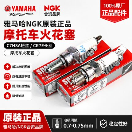 摩托车通用火花塞NGK 巧格i福喜迅鹰丽鹰踏板车 跨骑车 正品包邮