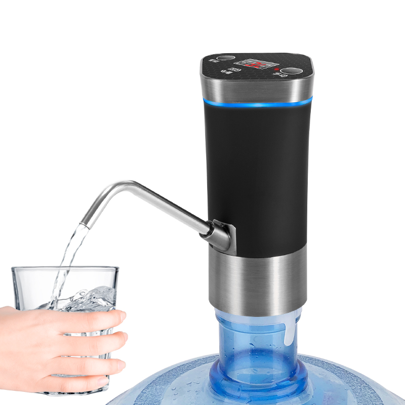 子路桶装水智能抽水器家用压水器智能饮水机水龙头电动自动上水器
