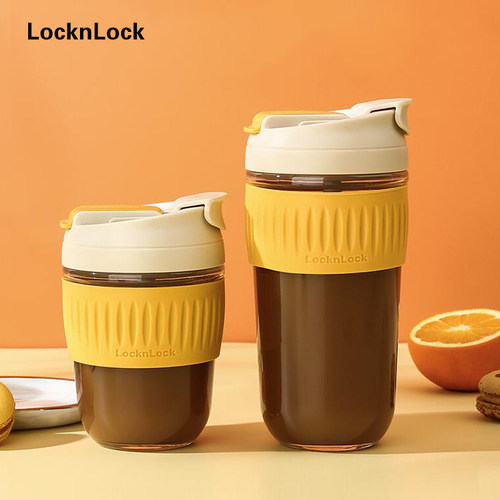 乐扣乐扣玻璃杯男女学生便携水杯