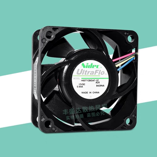 0.94A nidecNidec 12V 6025大风量PWM散热风扇6CM H60T12BGA7