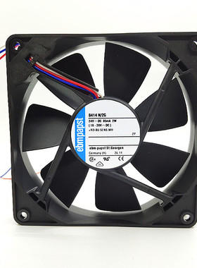 新ebmpapst 8414NHR/NGH/NML/NH/HR/GH/2GHM TYP 8025德国24V风扇