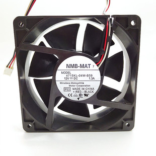 变频器机箱12CM散热风扇 04W 12V B19 4715KL NMB