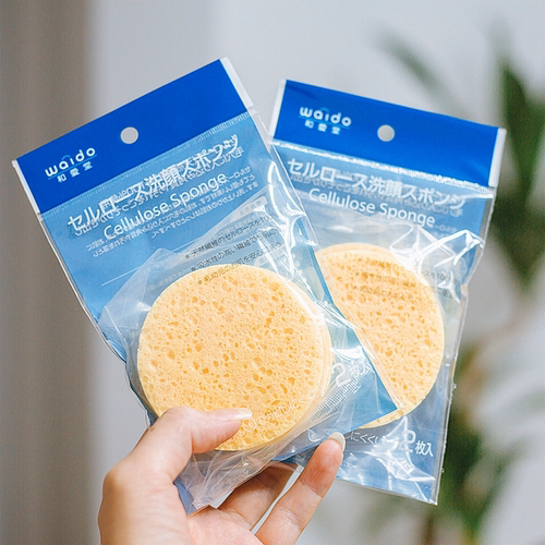 圆片洗脸洁面扑细腻抗菌深层