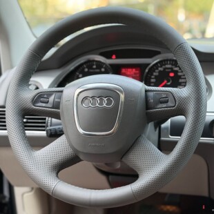 A4L 适用于奥迪老款 A8专用手缝方向盘套 A6L