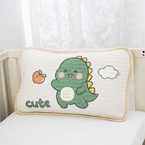 儿童乳胶枕套凉感丝卡通30*50