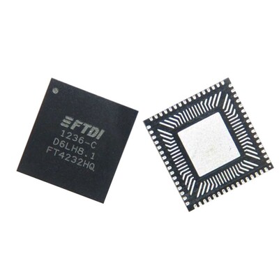 原装 FT4232HQ-REEL 丝印 FT4232HQ USB高速集线器芯片 QFP64