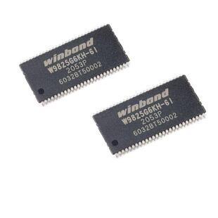 原装正品 贴片 W9825G6KH-6I TSOPII-54 256M-bits SDRAM内存芯片