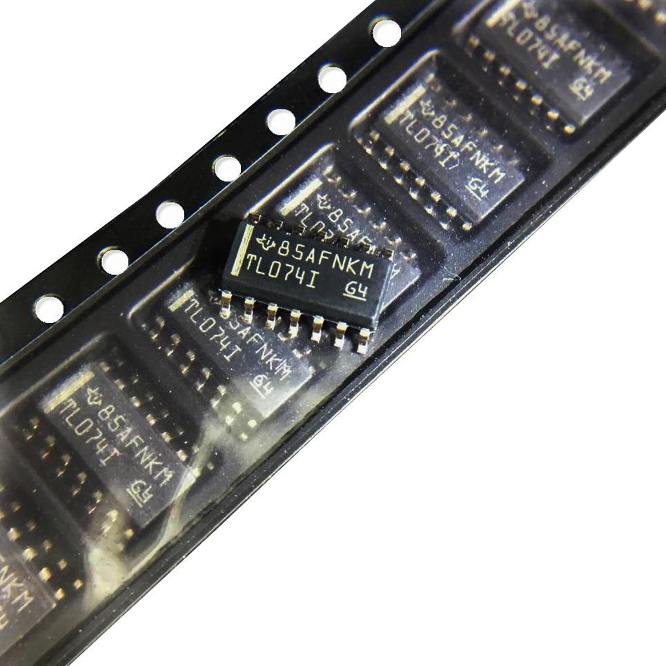 原装正品 贴片 TL074IDR丝印TL074I SOP-14 四路运算放大器IC芯片