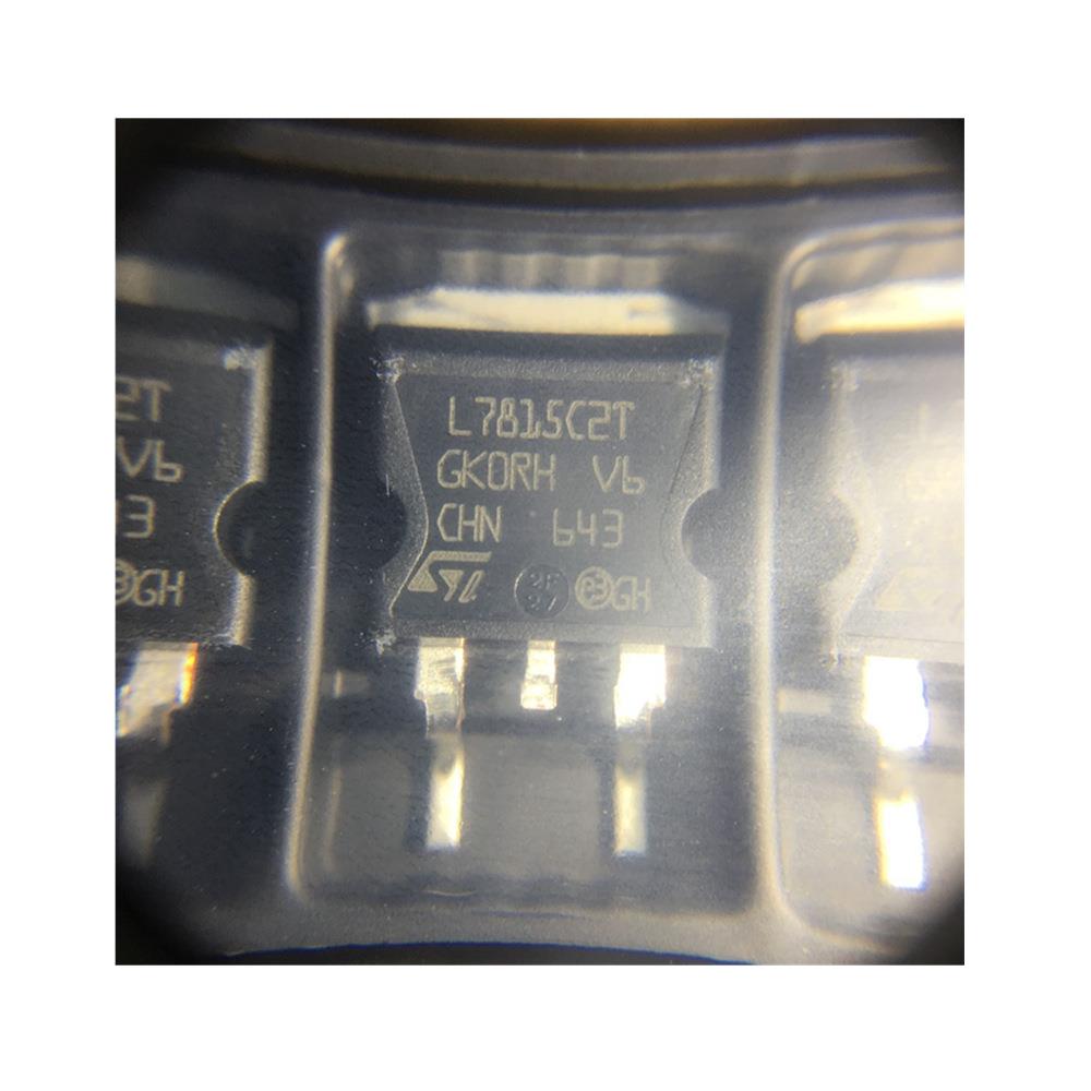 原装正品丝印 L7815C2T L7815CD2T 15V 贴片 TO-263 三端稳压管
