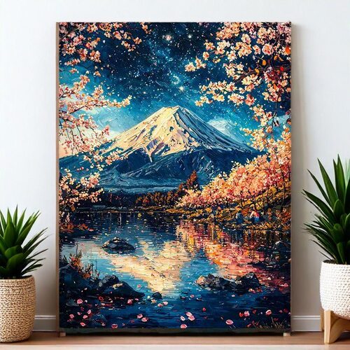 富士山下钻石画2026新款满钻