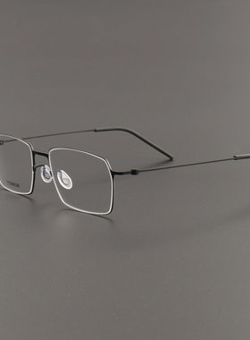 方形全框眼镜框男5509林德同款眼镜 休闲简约配防蓝光近视眼镜架
