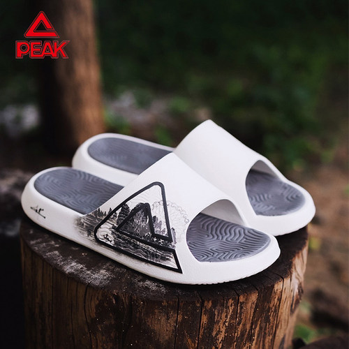 拖鞋匹克桂林山水新配色防滑情侣