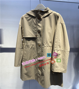 连帽风衣A1BEE347472 2024秋专柜正品 A1BEE3474 女装