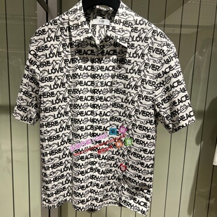 GXG男装 专柜正品2026夏新款短袖花衬衫 G26X232018800-549