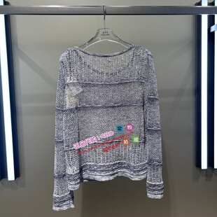 A1EEG2406 女装2026夏专柜正品新款线套衫 A1EEG240659-599