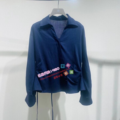 NUTS那时女装专柜正品国内代购2026夏长袖衬衫 7280161A1-599