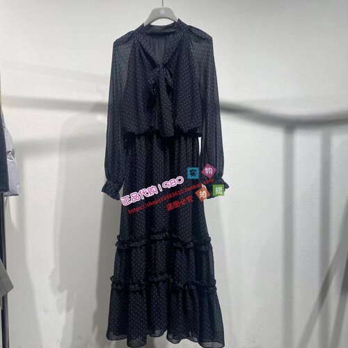 NUTS那时女装专柜正品国内代购2026年春长袖连衣裙7121005A1-899