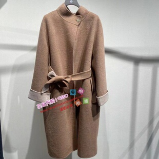 NUTS那时女装专柜正品国内代购2025年冬手工呢料长外套6431539A1