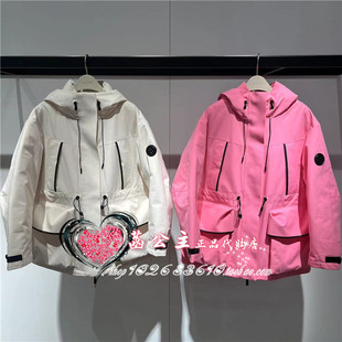 工装 2024冬专柜正品 派克羽绒服A3ACE4329F6 女装 A3ACE4329