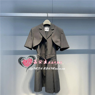 A1FAE2146太平鸟女装2024春专柜正品品质西装连衣裙A1FAE214685