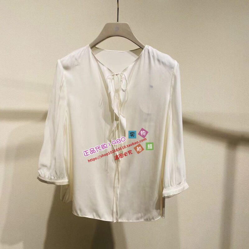 NUTS那时女装专柜正品国内代购2026夏长袖套头衫 7210133A1-999图片