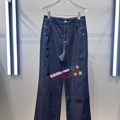 A1HAF4362 女装2025冬专柜正品新款牛仔长裤A1HAF436258-599