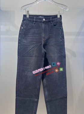 A1HAF422G 女装2025冬专柜正品新款牛仔长裤A1HAF422GLB-599