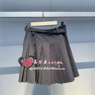 A1GEE2318太平鸟女装 气质百褶短裙A1GEE231886 2024夏专柜正品