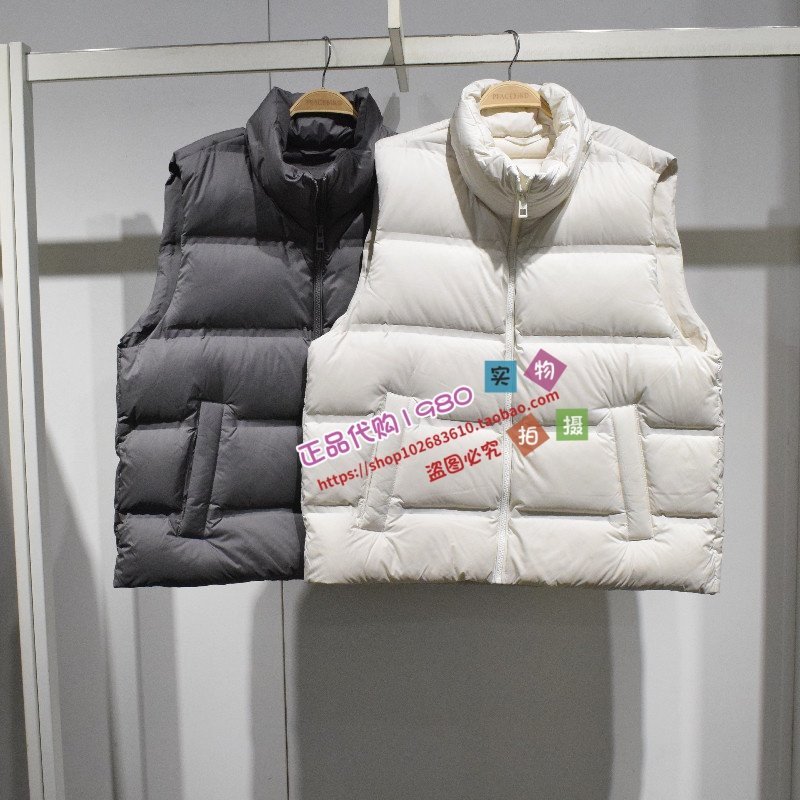 A1ACF4124女装2025冬专柜正品新羽绒马甲两色A1ACF4124L2/M1-899