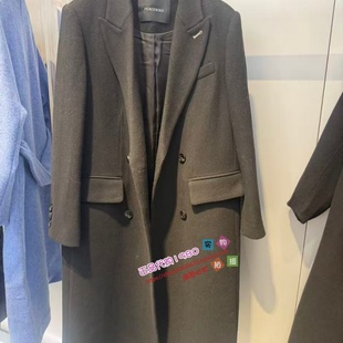 超长大衣A1AAE4289J9 2024冬专柜正品 A1AAE4289 女装