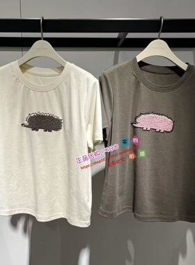 A3CNF3P33女装2025秋专柜正品新款短袖T恤A3CNF3P33M4-299