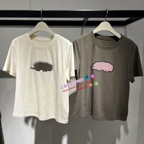 A3CNF3P33女装2025秋专柜正品新款短袖T恤A3CNF3P33M4-299