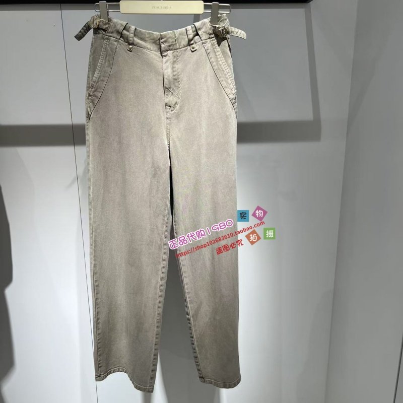 A1HAF3137 女装2025秋专柜正品新款牛仔长裤A1HAF3137 H5-599