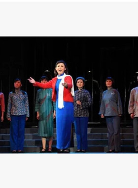 新款促销江姐服舞台话剧演出服装 红梅赞民国表演服饰旗袍女款