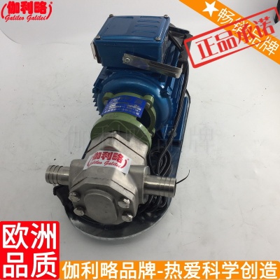 双联液压齿轮泵 油泵kcb 液压油泵 鲁转子泵Galileo Galilei/伽利
