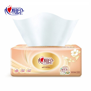 心相印抽纸100抽心相印抽纸工厂 金装面巾纸包发抖音发引流