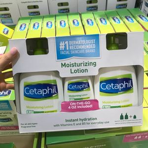 现货美国 Cetaphil/丝塔芙 保湿润肤乳液润肤露家庭套装1瓶