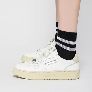 2025新款韩国ins潮EPT小白鞋女春秋韩版百搭真皮厚底复古休闲板鞋