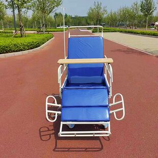 可推出家门 轮椅式瘫痪多功能护理床 家用双摇床 医疗病床 带洗头