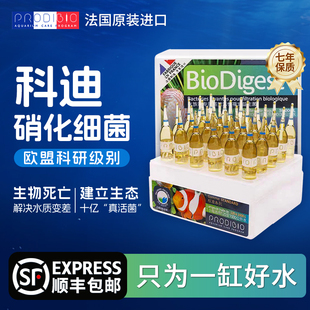 素 法国科迪硝化细菌水质稳定剂鱼缸净水剂淡海水族消化细菌微量元