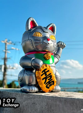 【玩具交易所】预售定金noid design机械招财猫可爱摆件搪胶公仔