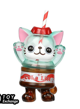 【玩具交易所】BLACK SEED K2TOY soda kat 泰国TEE 可乐猫限定