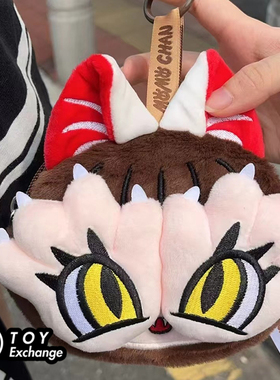 【玩具交易所】现货GRAPE BRAIN momochan地狱猫零钱耳机包潮玩